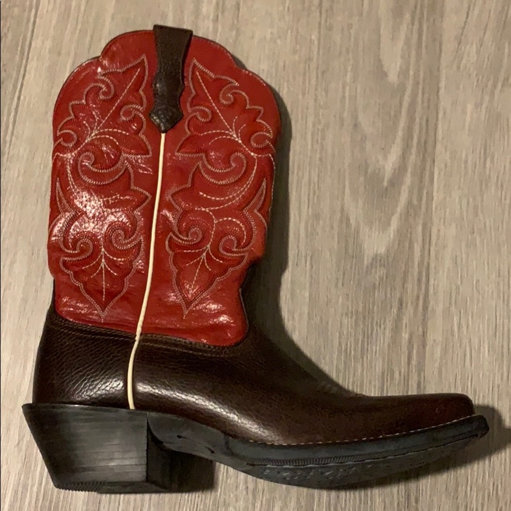 Red Ariat Boots